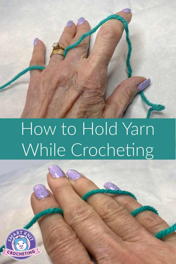How to Hold Yarn for Crochet Left Hand!  Left handed crochet, Finger  crochet, Easy crochet stitches