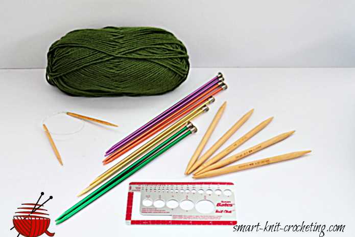Knitting Needle Size Chart: Types & Comparisons - Easy Crochet